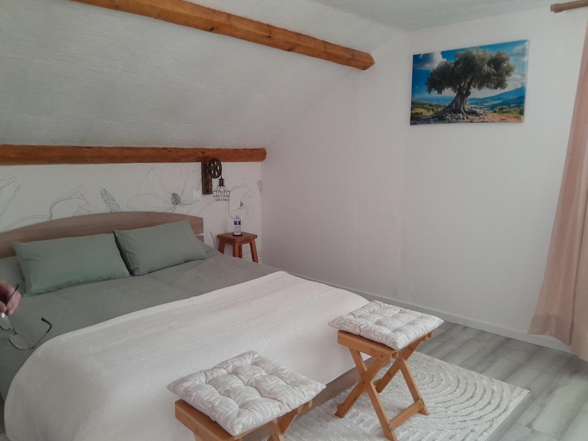 Chambres D Hotes Au P'Tit Bonheur Campagnard Jarnosse Chambre photo