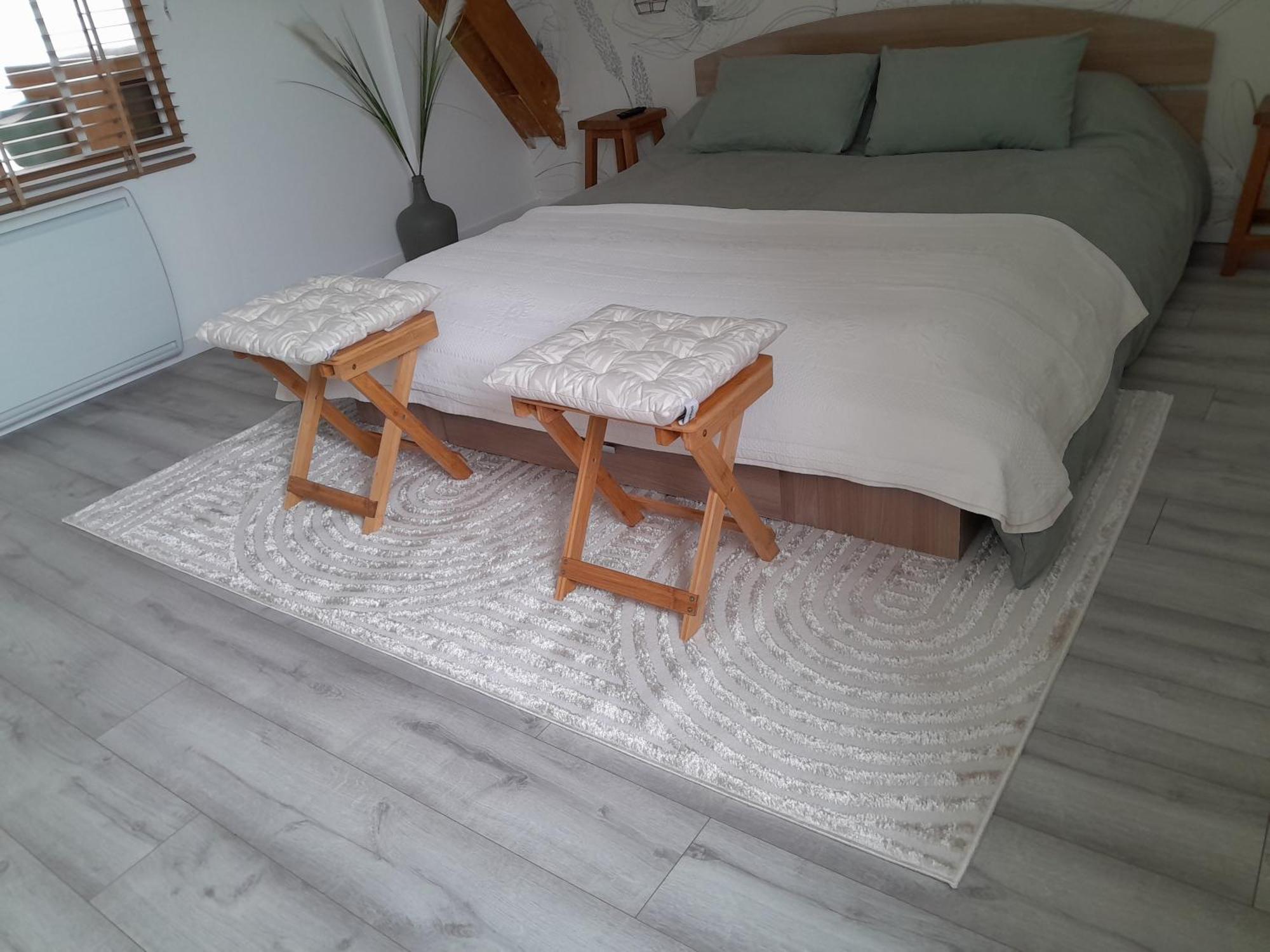 Chambres D Hotes Au P'Tit Bonheur Campagnard Jarnosse Chambre photo